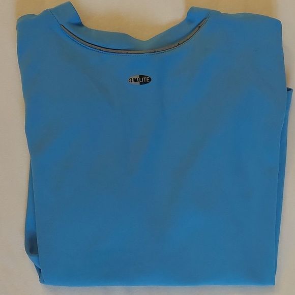 Adidas Reflective Bright Blue Athletic Top - Picture 6 of 7